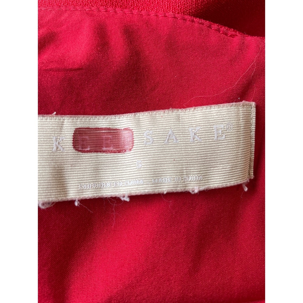 KEEPSAKE the Label One-Shoulder Red Ruffle Dress - Picture 7 of 13